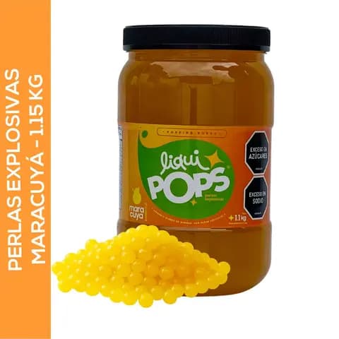 Perlas explosivas LiquiPops Maracuyá 1150 g