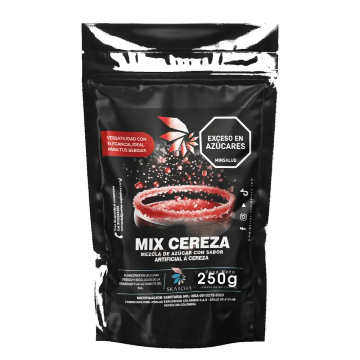 Azúcar Escarchadora Skarcha Cereza 250 gr