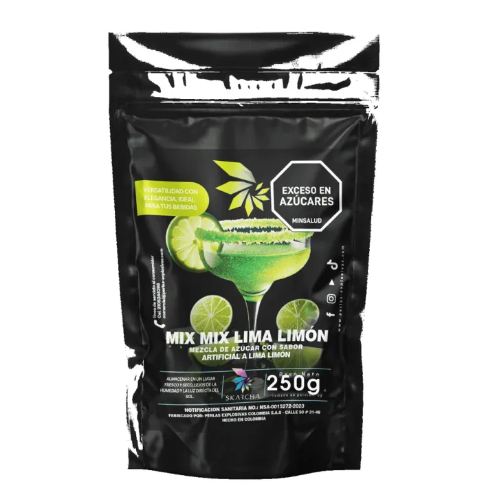 Azúcar Escarchadora Skarcha Lima Limón 250 gr