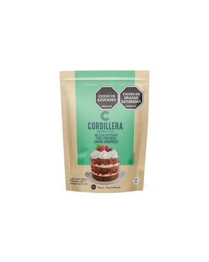 Mezcla Chantilly Cordillera 300 gr