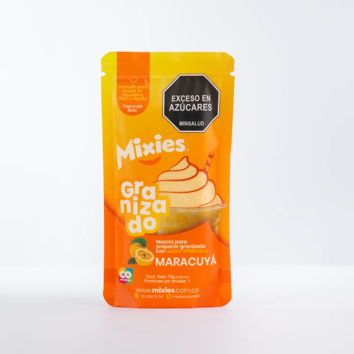 Mezcla de Granizado Maracuyá 75 gr