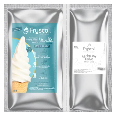 Mezcla para Helado Suave Vainilla Francesa
