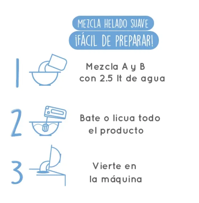 Mezcla para Helado de Yogurt Frutos Rojos, foto 2