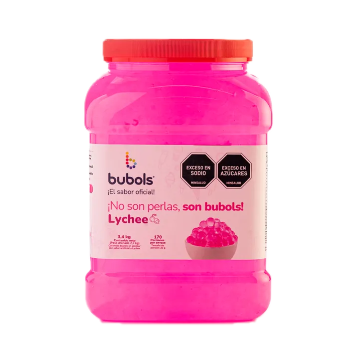 Perlas Explosivas Bubols Lychee 3400 gr