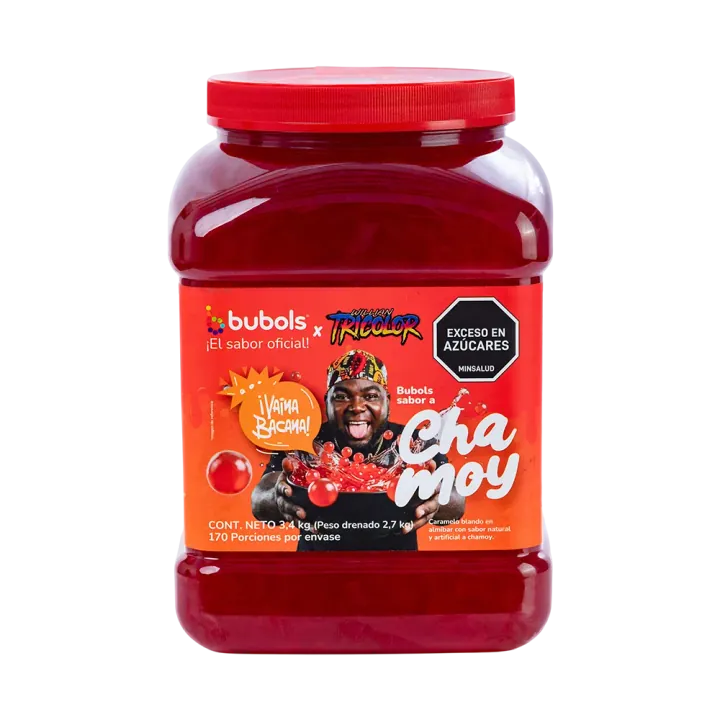 Perlas Explosivas Bubols Chamoy 3400 gr