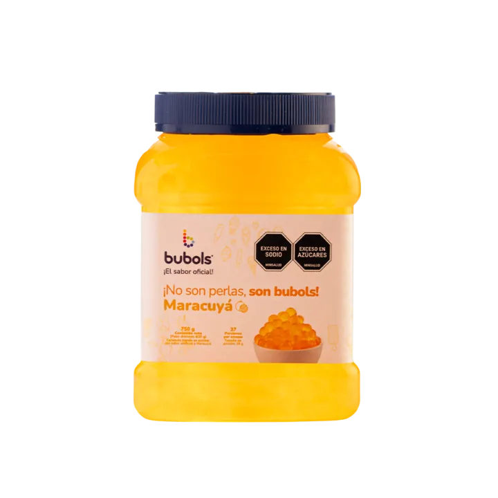 Perlas Explosivas Bubols Maracuyá 810 gr