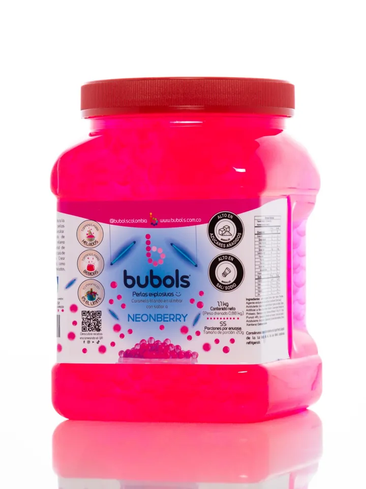 bubols sabor a neonberry