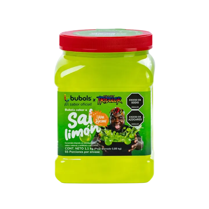 Perlas Explosivas Bubols Sal Limón 1100 gr