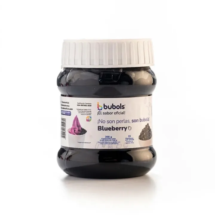 Perlas Explosivas Bubols Blueberry 300 gr