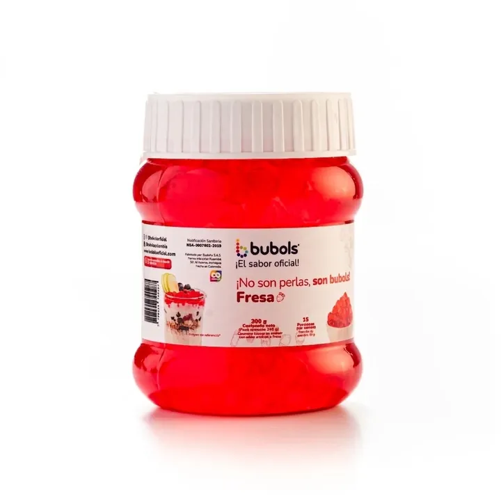 Perlas Explosivas Bubols Fresa 300 gr