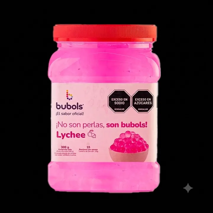 Perlas Explosivas Bubols Lychee 300 gr