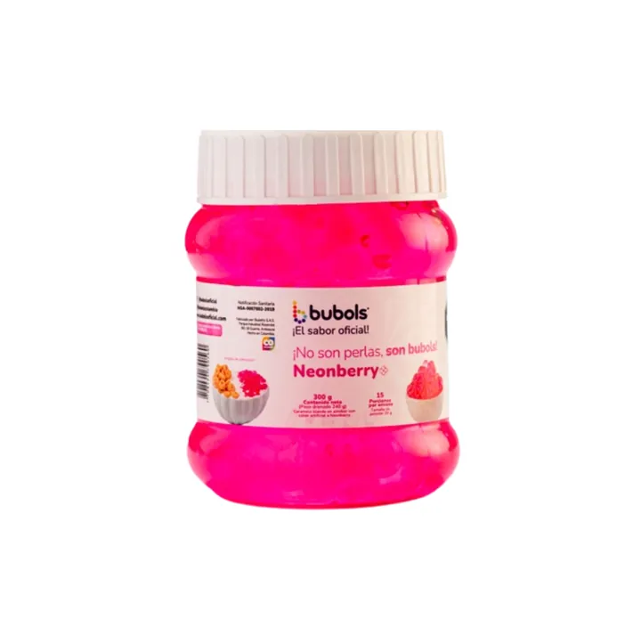 Perlas Explosivas Bubols Neonberry 300 gr