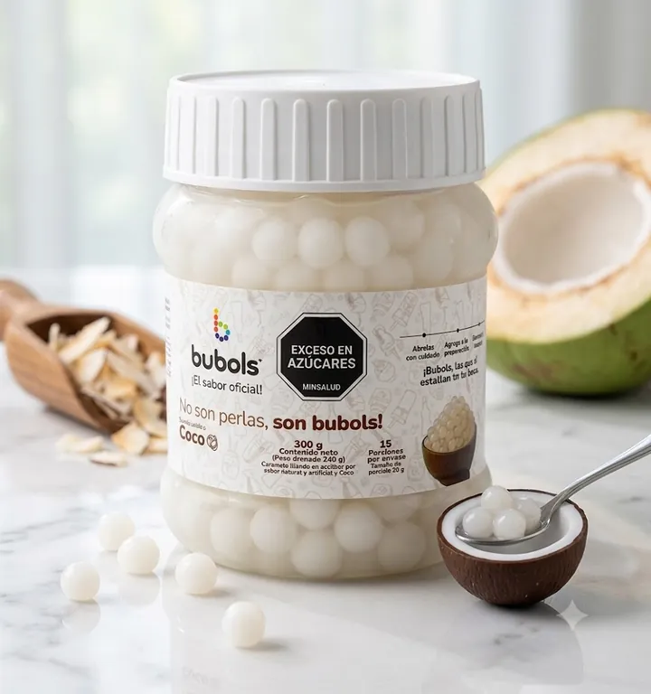 Perlas Explosivas Bubols Coco 300 gr