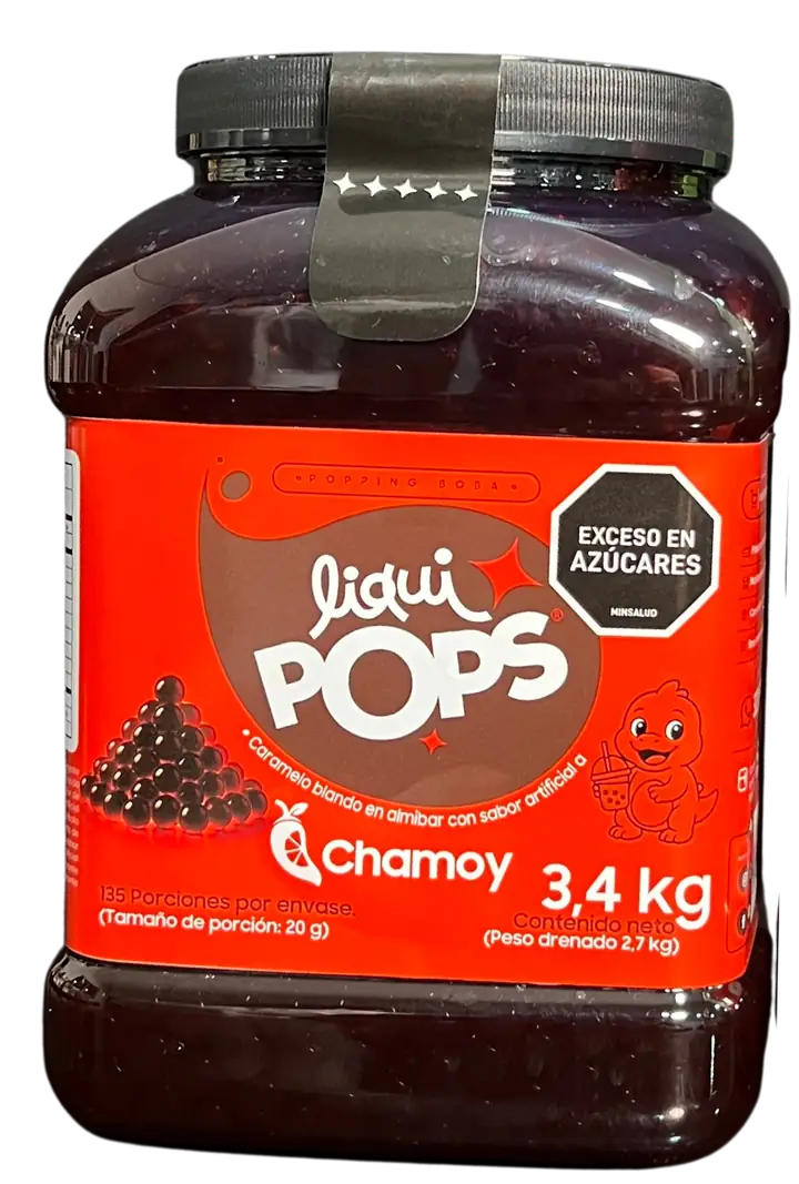 Perlas Explosivas LiquiPops Chamoy 3400 gr