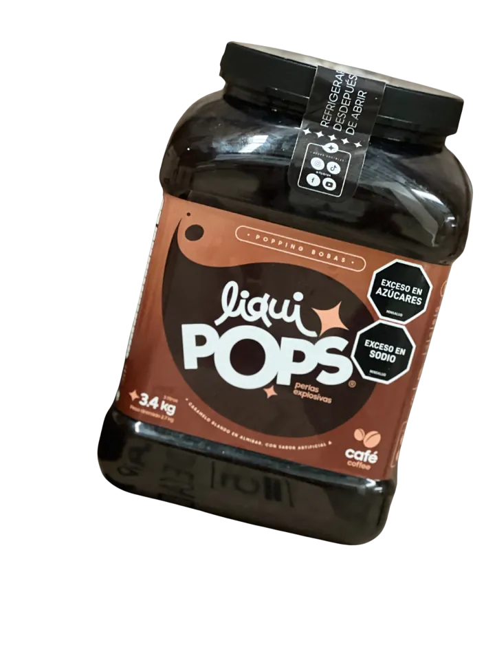 Perlas Explosivas LiquiPops Café 3400 gr