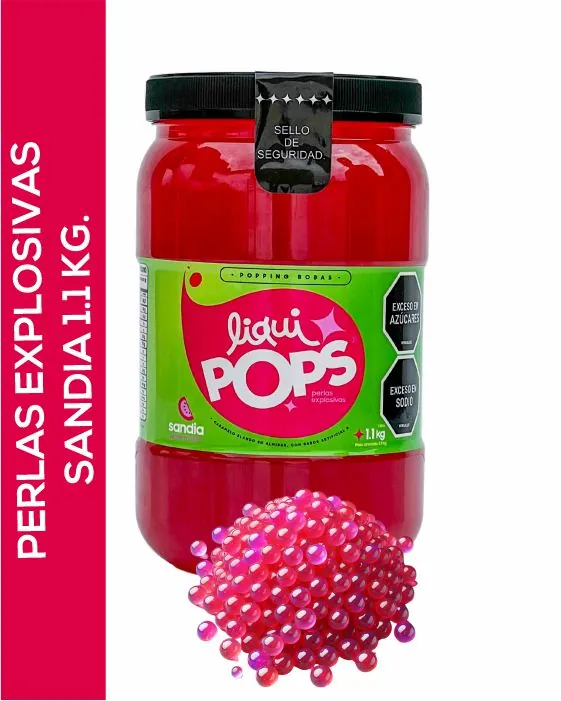 Perlas Explosivas LiquiPops Sandía 1150 gr