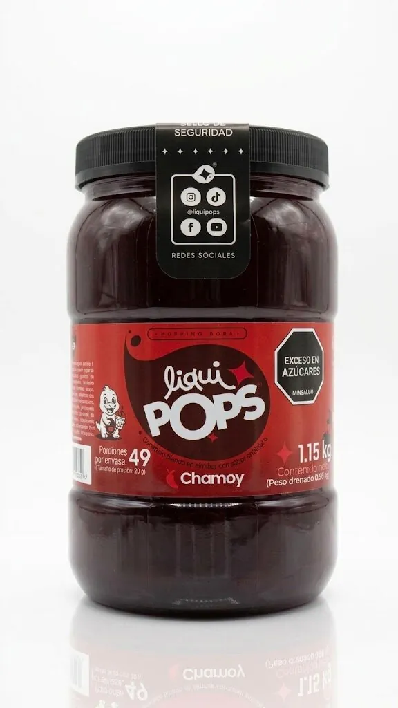 Perlas Explosivas LiquiPops Chamoy 1150 gr