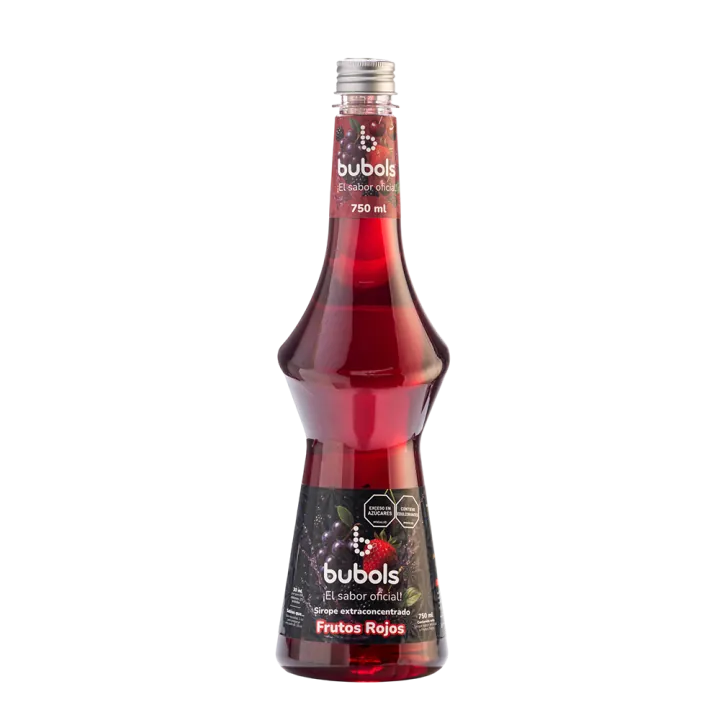 Sirope Bubols Frutos Rojos 750 ml