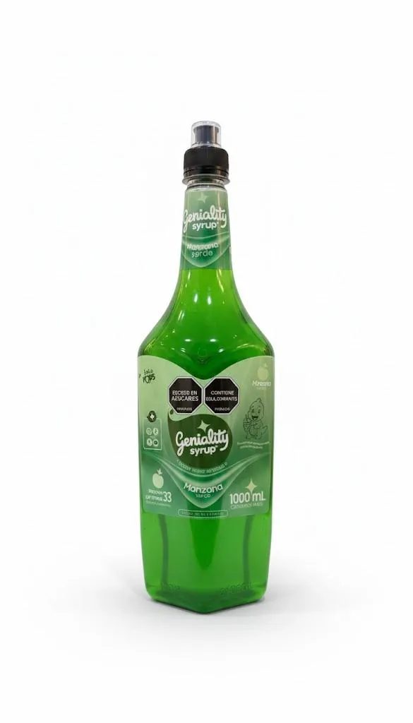 Sirope Geniality Manzana Verde 1000 ml