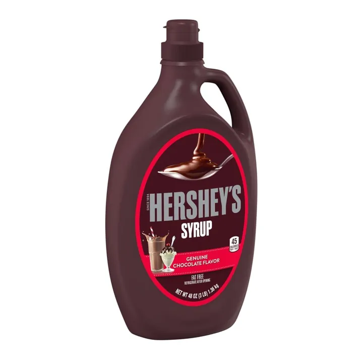 Envase de salsa de chocolate Hershey's Syrup de 1,36 kg