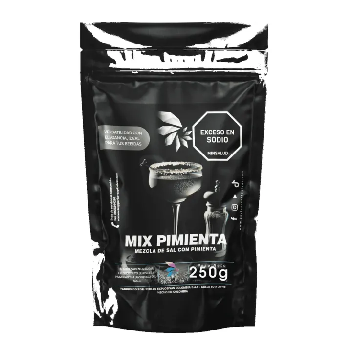 Sal Escarchadora Skarcha Pimienta 250 gr