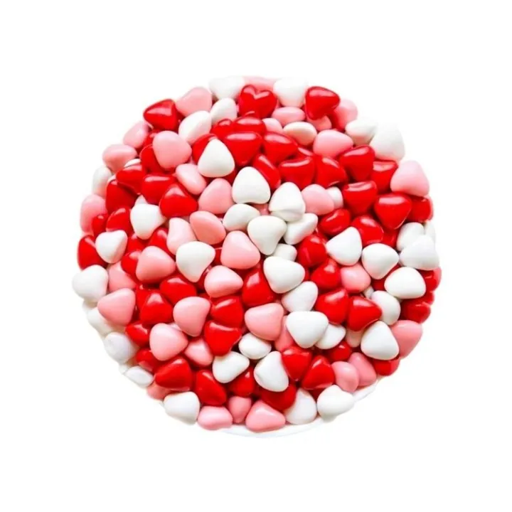 Chocolate Corazones Rosados y Rojos 1000 gr