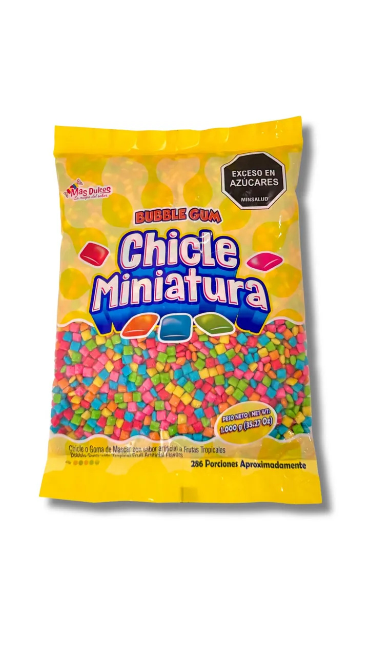 Chicle Miniatura 1000 gr