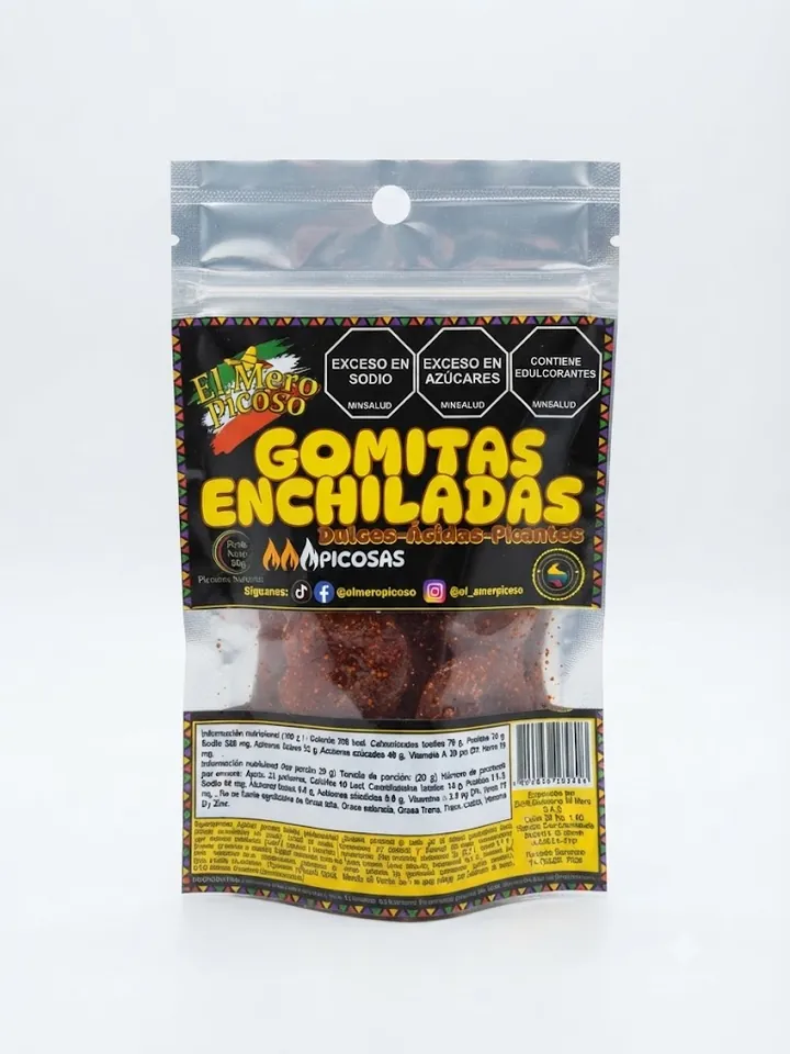 Gomitas Enchiladas Picosas 50 gr x 12 Und