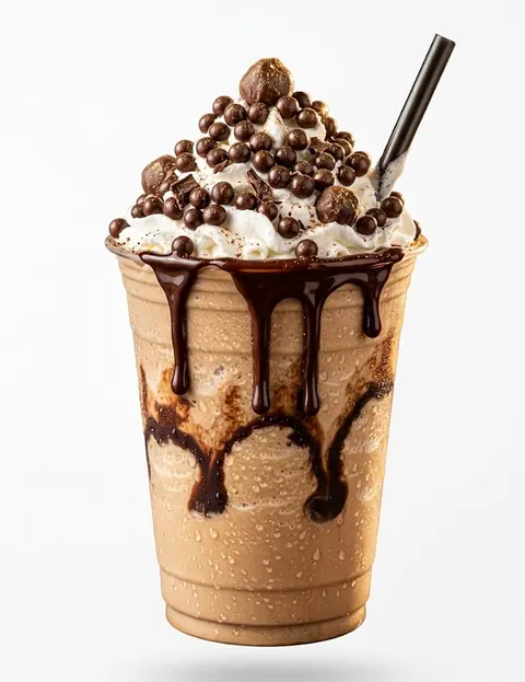Bubble Tea Frappé de Café (16 oz)