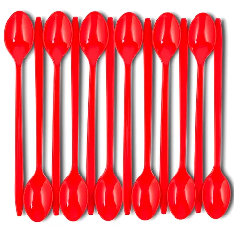 Cuchara Plástica Larga x 100 Und