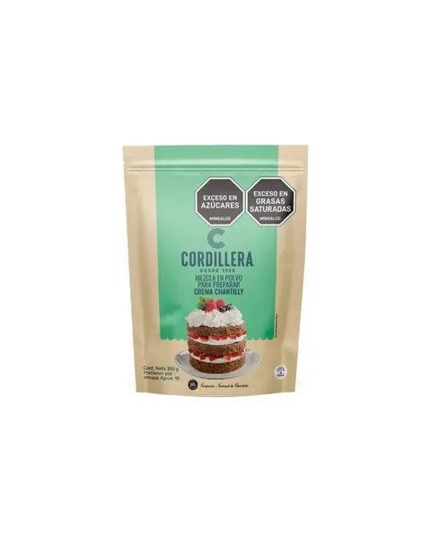 Mezcla Chantilly Cordillera 300 gr