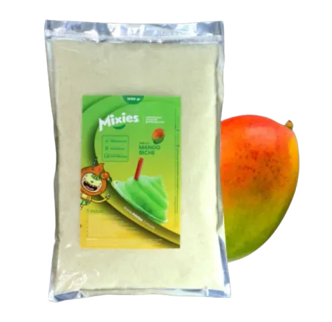 mezcla en polvo para granizado sabor mango biche