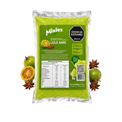 Mezcla Granizado Lulo Anís 1000 gr