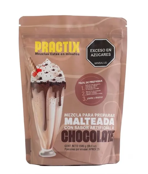 Mezcla Malteada Chocolate 1100 gr