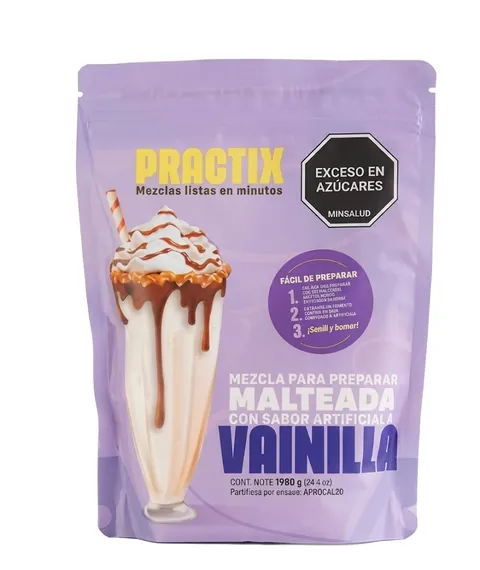 Mezcla Malteada Vainilla 1100 gr