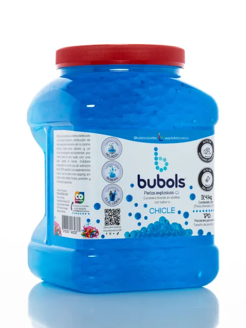 Perlas Explosivas Bubols Chicle 3400 gr