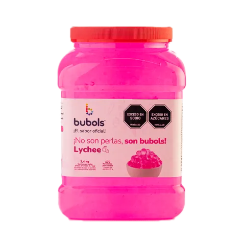Perlas Explosivas Bubols Lychee 3400 gr