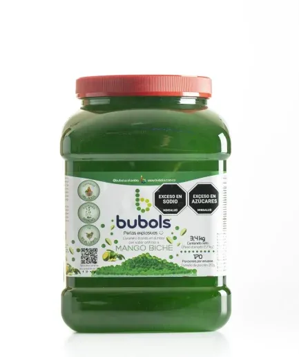 perlas explosivas bubols sabor a mango biche