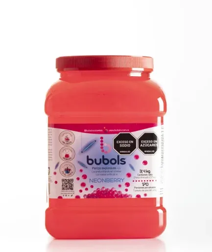 perlas explosivas sabor a neonberry