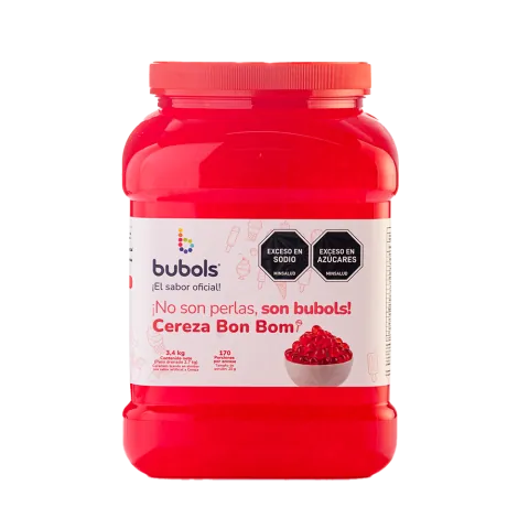 Perlas Explosivas Bubols Cereza Bombón 3400 gr