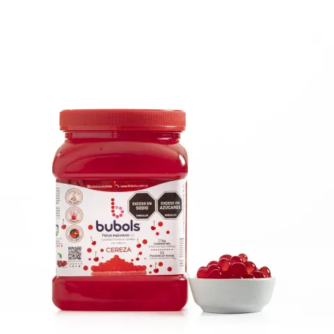perlas explosivas bubols sabor a cereza