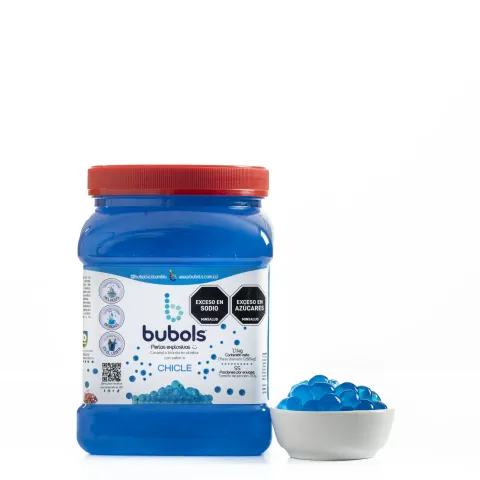 perlas explosivas bubols sabor a chicle