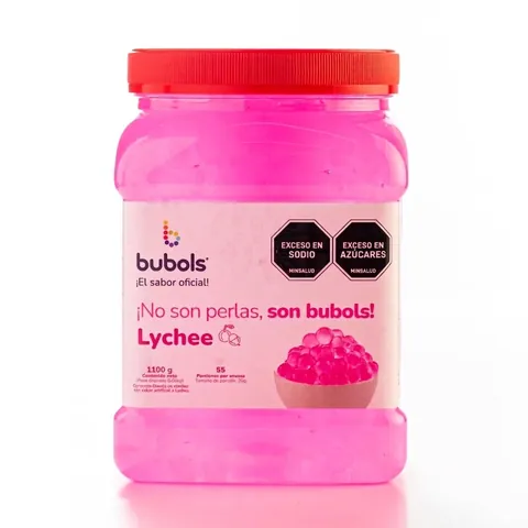 Perlas Explosivas Bubols Lychee 1100 gr