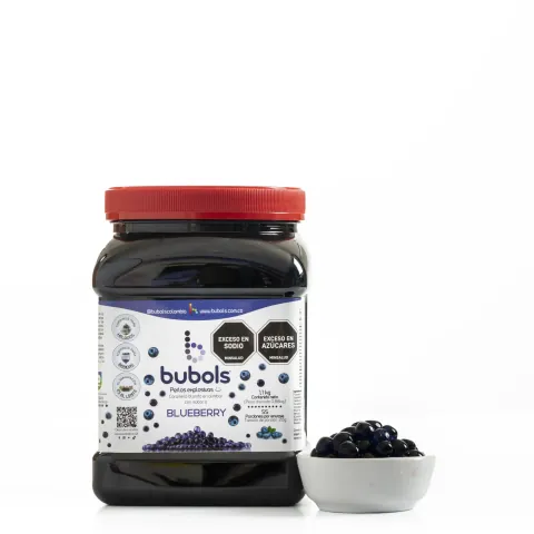 perlas explosivas bubols sabor a blueberry