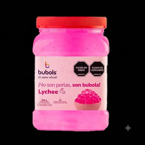Perlas Explosivas Bubols Lychee 300 gr