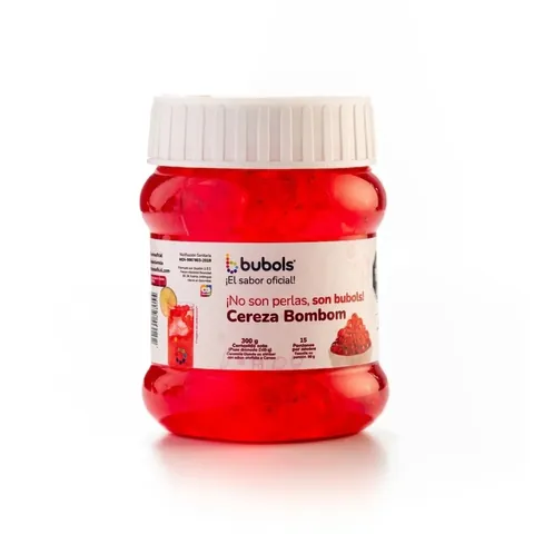 Perlas Explosivas Bubols Cereza Bombón 300 gr