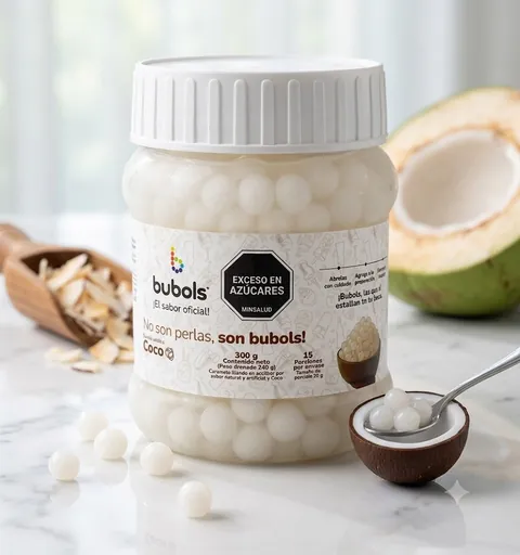 Perlas Explosivas Bubols Coco 300 gr