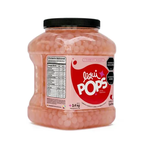 Perlas Explosivas LiquiPops Lychee 3400 gr