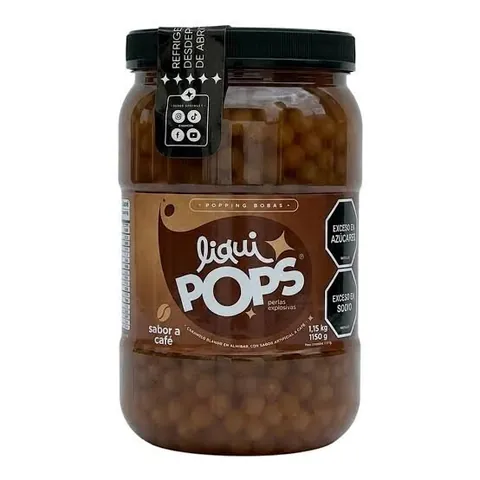 Perlas Explosivas LiquiPops Café 1150 gr