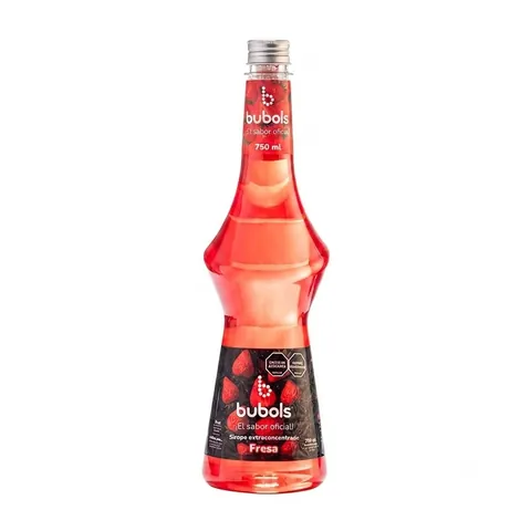 Sirope Bubols Fresa 750 ml